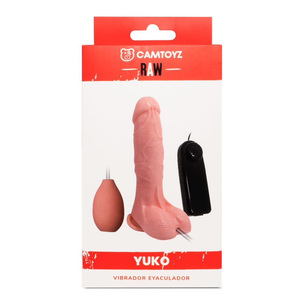Vibrador Realista Eyaculador Yuko 19,3 cm