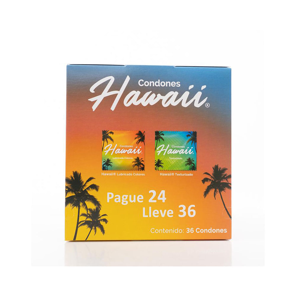 Condones Hawaii x 36