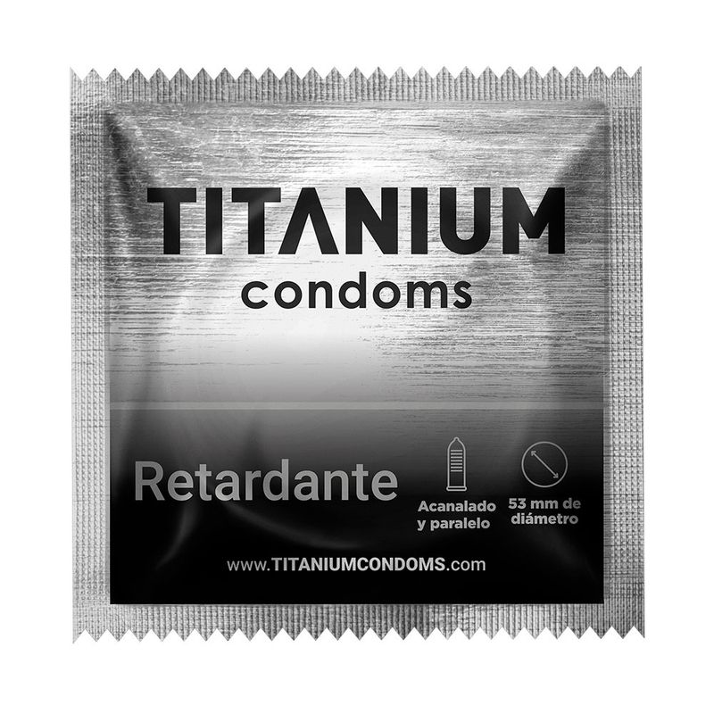 Condones Titanium Retardante x 3 Distribuidor Mayorista Titanium